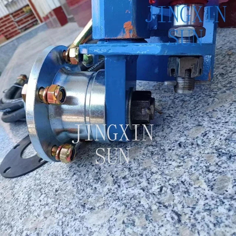 Rotary tiller ridge hydraulic ridge lifter stalker disc hydraulic back plow modified hexagonal shaft solid stalker