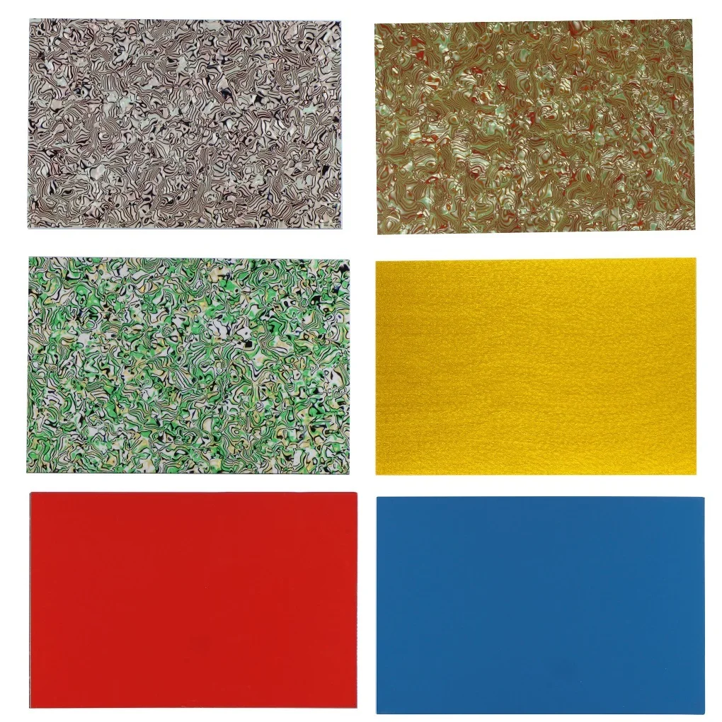 

FLEOR 1pc Blank Electric Guitar Pickguard Material Sheet Scratch Plate 43*29cm for Guitar Parts Custom Making