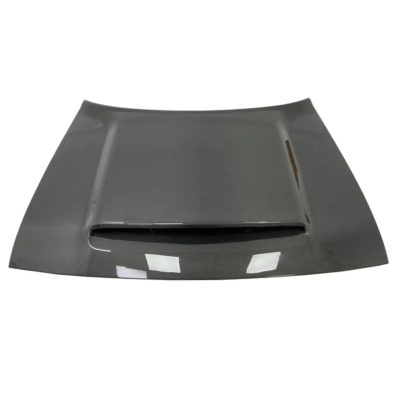 Dodge Challenger Demon Style Carbon Fiber Front Hood Bonnet with Vents