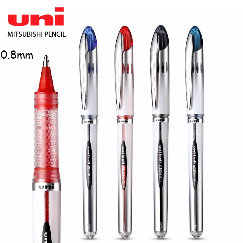 

5pcs Japan UNI Gel Pen UB-200 VISION Series Space Ball Signature Pen Straight Liquid Rollerball Pen School Supplies Stationary