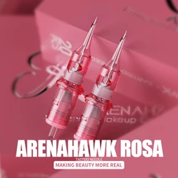 Arehawk Rosa Tattoo Needle Cartridge SMP 1RL/3RL/F adatto per macchine per tatuaggi rotanti universali forniture per tatuaggi