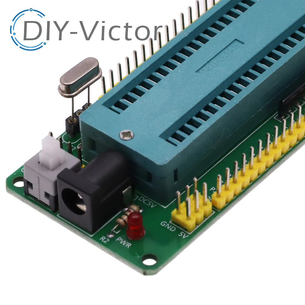 51 avr mcu minimum system board development board learning board stc minimum system board microcontroller programmer