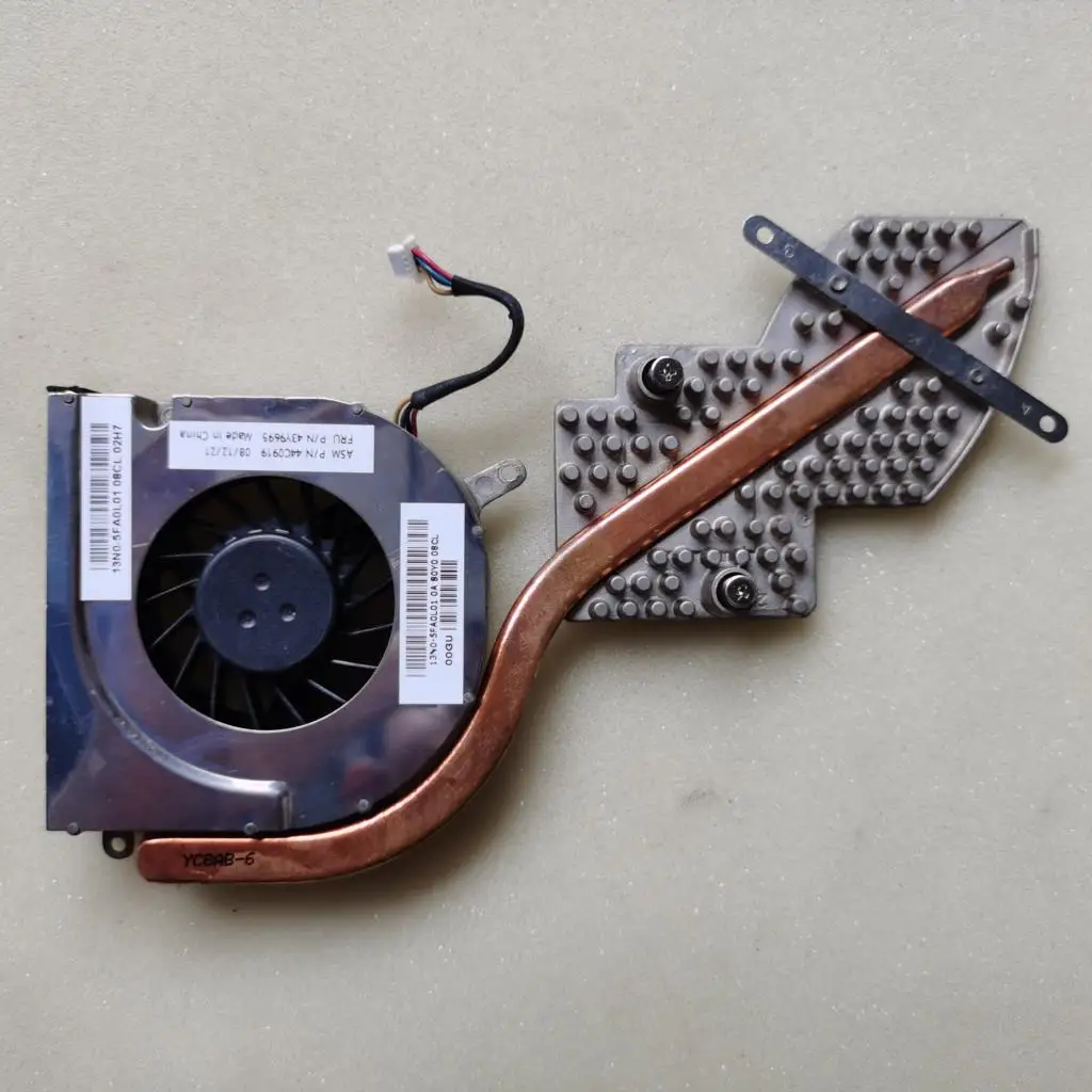 

New laptop cooling fan with heatsink for Lenovo ThinkPad SL400 SL500 43Y9695