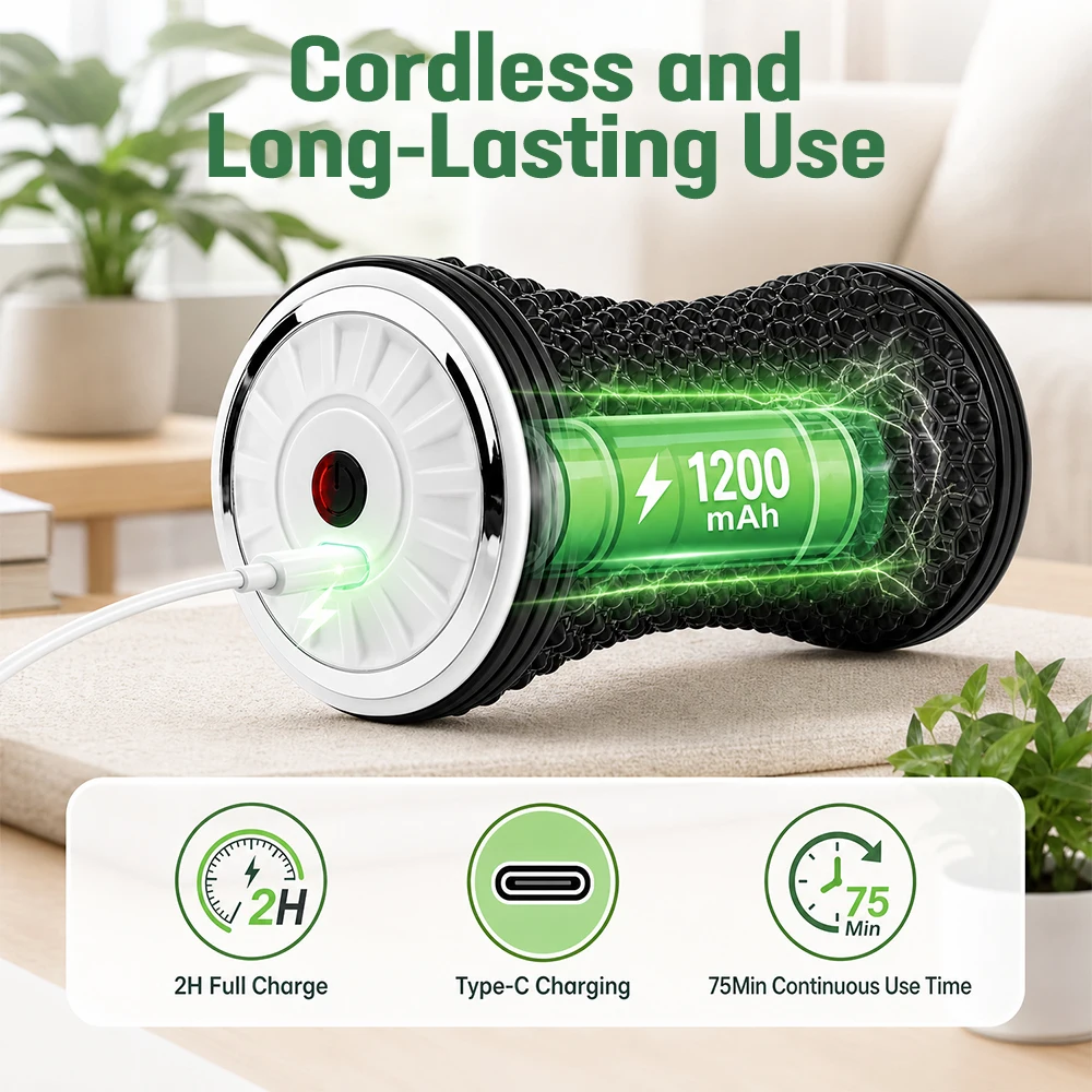 Elektrische vibrerende massage - Vibrating Foam Roller recensie en prijs