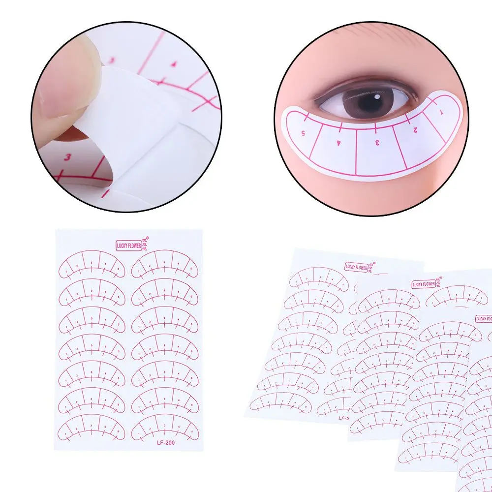 70Pcs Cosmetic Beauty Tool Makeup Under Eye Tips Grafting Eyelash Scale Pad Patch Lash Extension