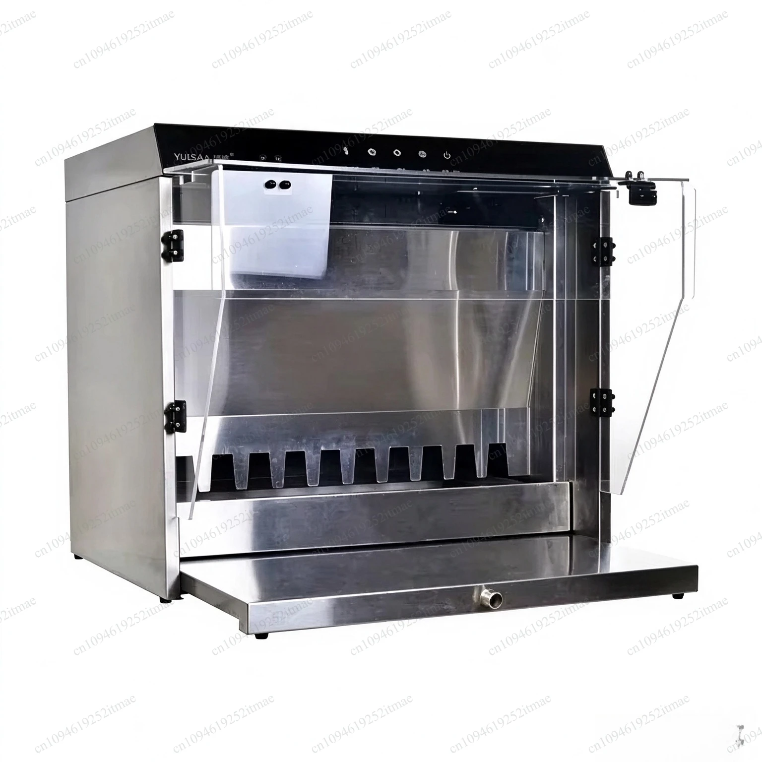 Negative Pressure Water Curtain Spray Booth, Stainless Steel Paint Spray Workbench