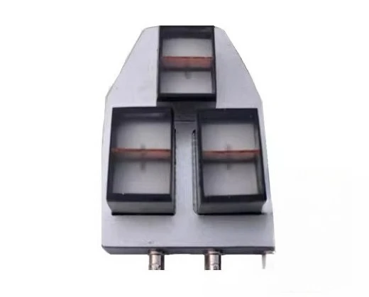 wave dual crystal combination flaw detection straight probe ultrasonic probe ultrasonic longitudinal wave transducer