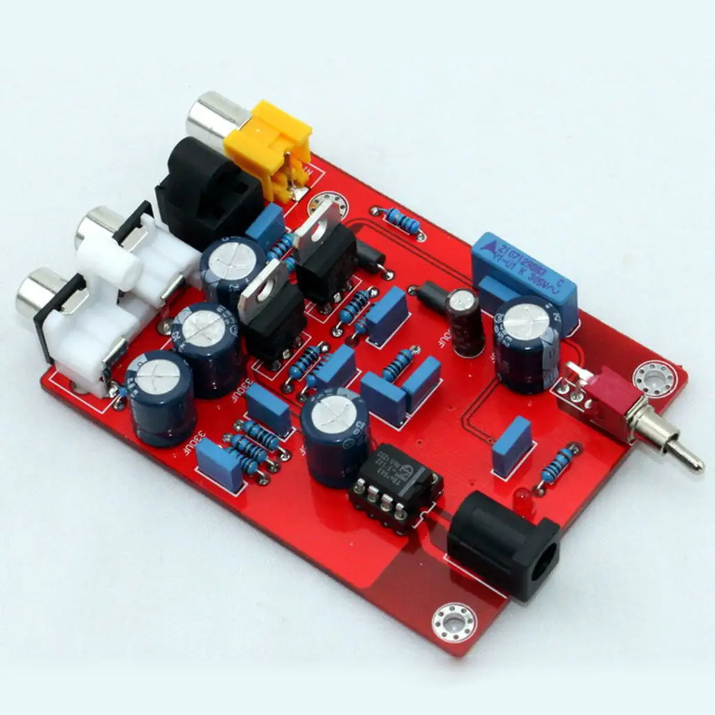 Hifi Tda1543 + Cs8412 Dac Audio Decoder Board Op Amp Decoding Decode Circuit Module For Amplifier