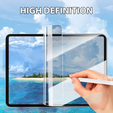 Screen Protector Hydrogel Film for IPad A16 2025 IPad Air6 11/13inch HD Clear Anti-scratch Soft TPU Hydrogel Films for IPad 2025