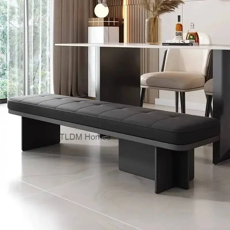 

Stainless Steel Shoe Changing Stool Luxury Living Room Furniture Dining Sofa Stool Italian Bench Bedroom Bedside Stool j