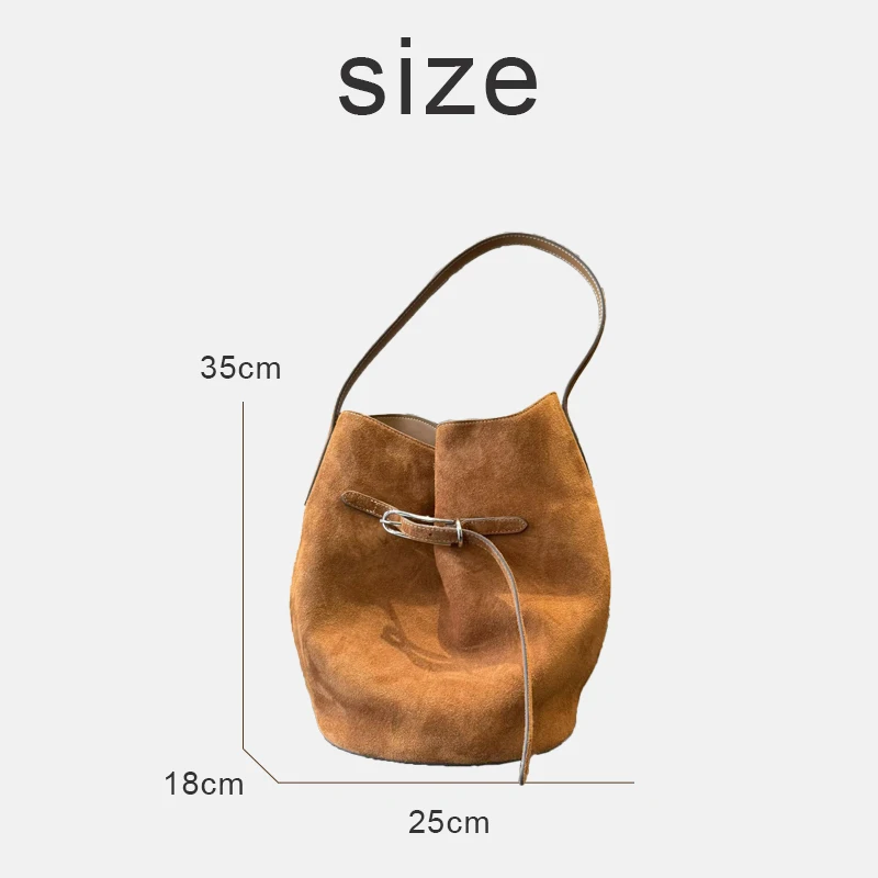 حقائب دلو من الجلد الطبيعي بأحرف أولى مخصصة للنساء، حقائب يد ومحافظ فاخرة بتصميم جديد لعام 2025، مصنوعة من جلد البقر الطبيعي، مزودة بإبزيم للحزام، وحقيبة كتف تحت الإبط جودة عالية ًالشحن مجانا وصول الشحن السريع #2