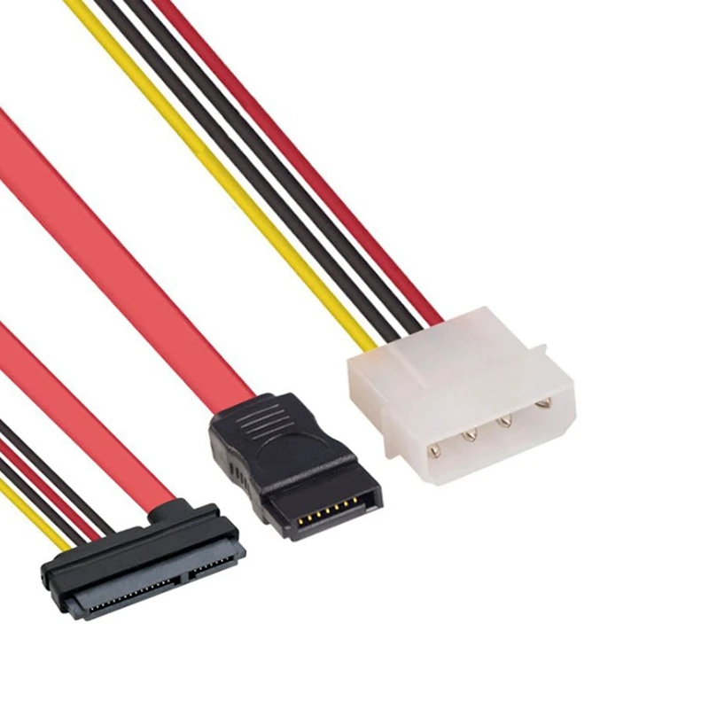 قرص صلب مدمج للكمبيوتر ، محرك الأقراص الضوئية ، خط البيانات ، خط إمداد الطاقة ، 4-Pin Ide + SATA ، النقل ، خط 7 + 15P