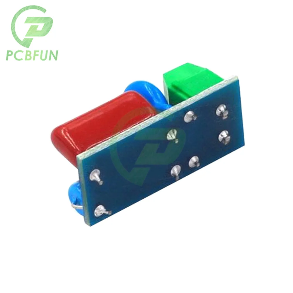 1-10P 1PC RC Absorption/Snubber Circuit Module Relay Contact Protection Resistance Surge RC Absorption Circuit Module