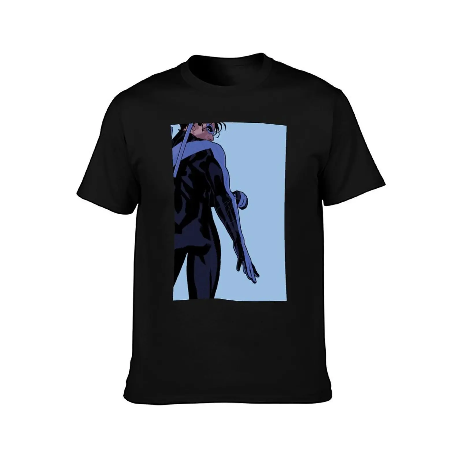 Finger Stripes T-Shirt, Summer Casual Cotton Tee, Oversized Streetwear Tops, Vintage Graphic Print, Loose Fit Short Sleeve