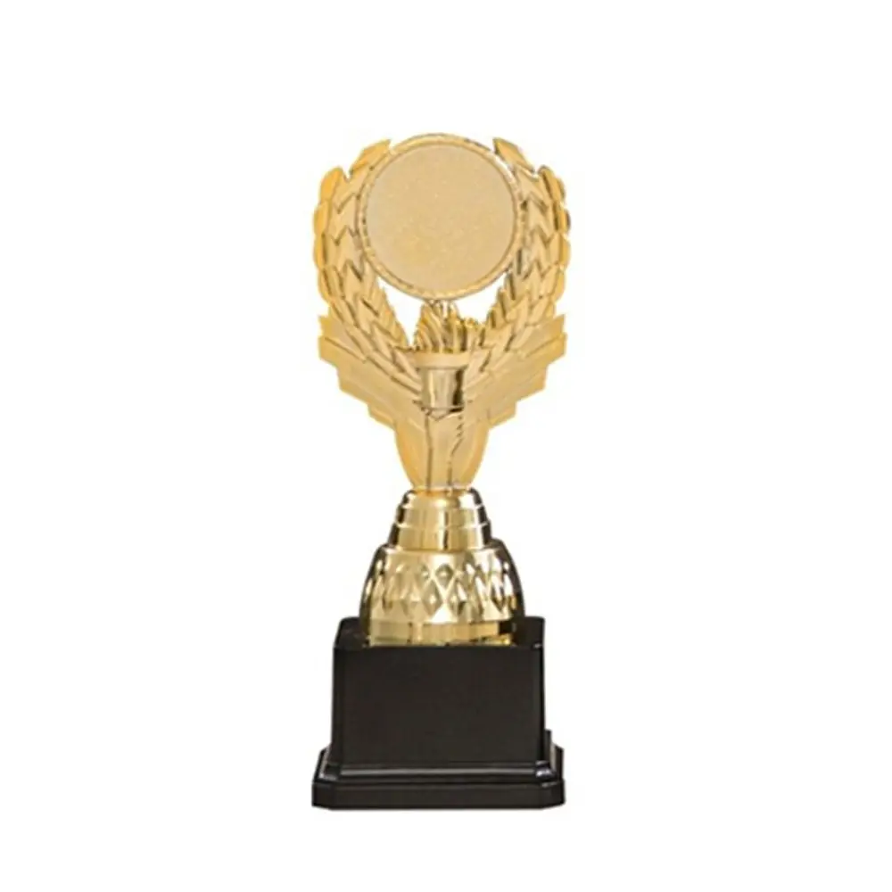 New Gold Gold Trophy Awards Crown Plastic Award Cup School Rewarding Supply Craft Souvenirs for Team Sport Competition