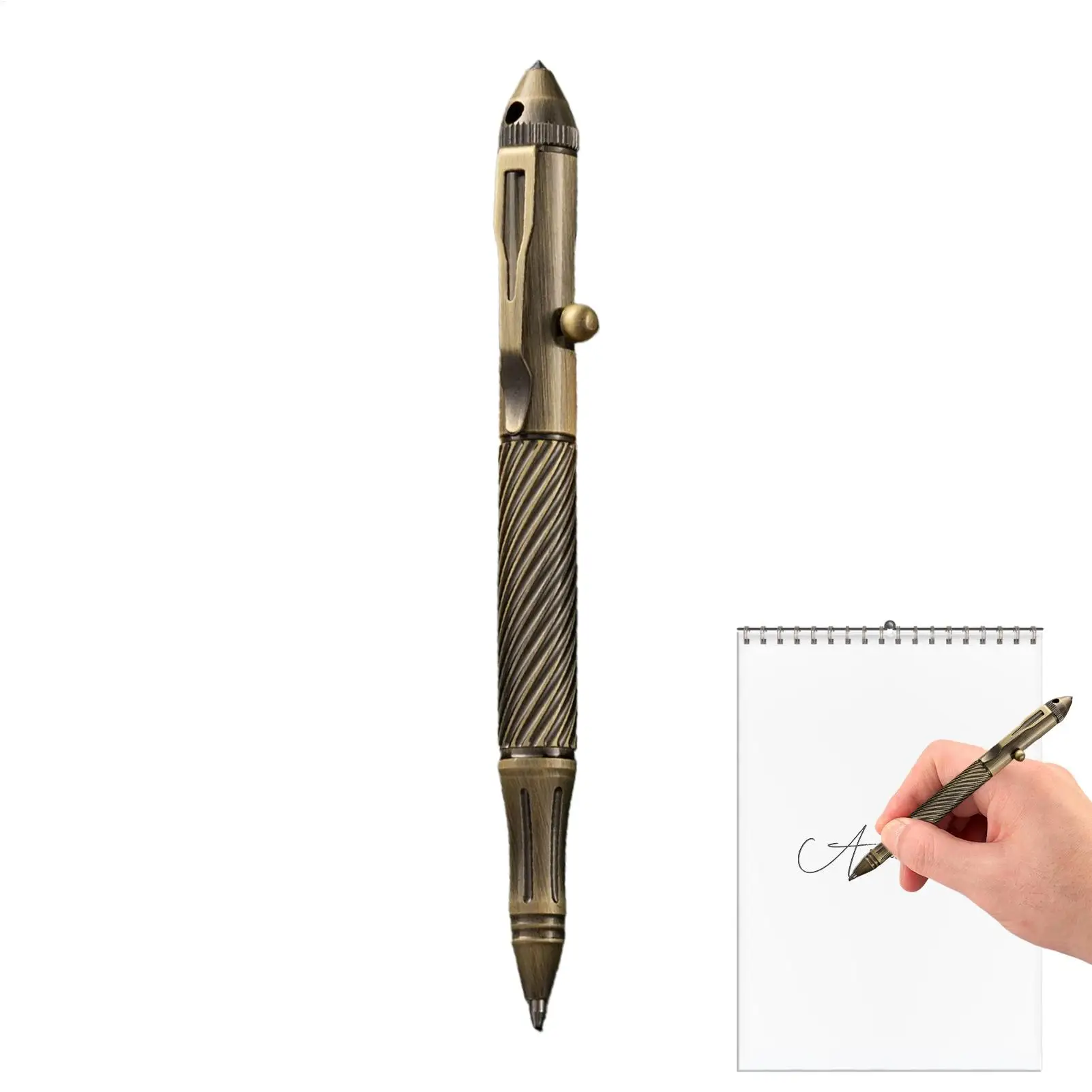 

Work Pens Note Taking Supplies Brass Pen For Men For Men Work Business Meeting School College Outdoor
