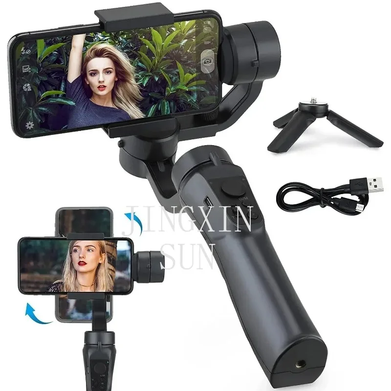 Original brand new！360 Auto Adjustable DSLR Gimbal Estabilizador Para Celular De Celulares Stabilisateurs Camera  Steadicam Stab