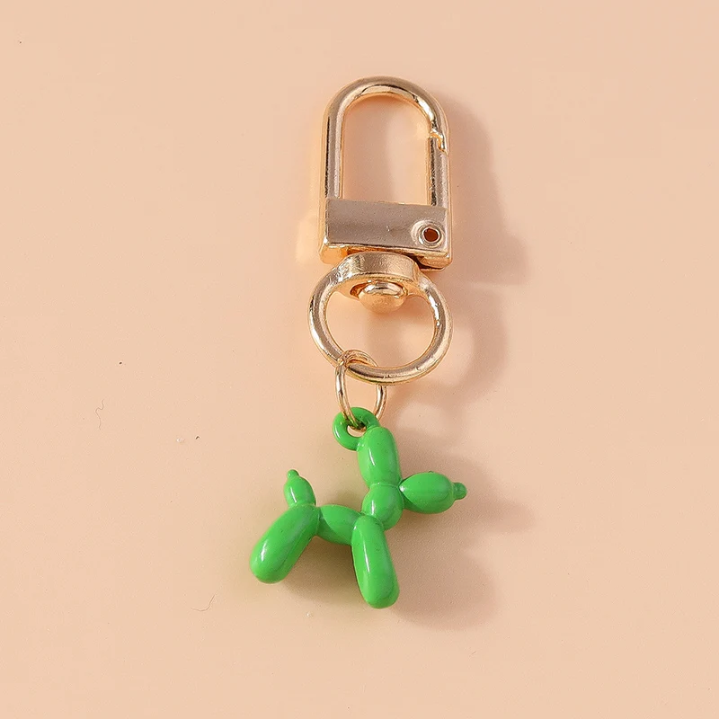 Aihua 10 Farben Niedliche Bunte Kreative Ballonhund-Schlüsselanhänger für Frauen Mädchen Handtaschen-Schlüsselring Anhänger Airpods-Box Schmuck Geschenke – Detail 13