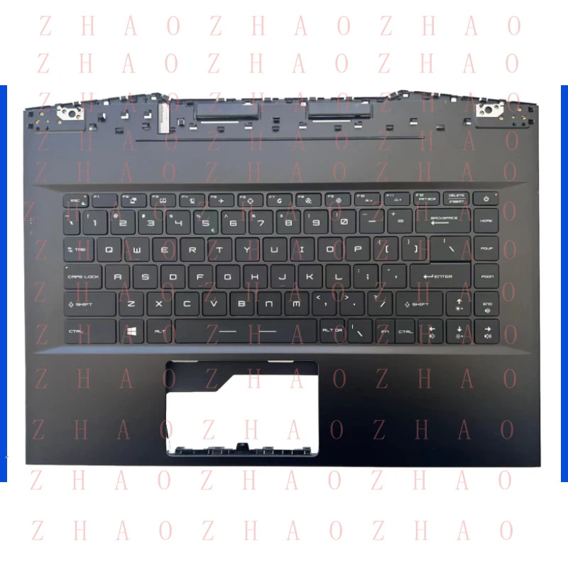 

Новый верхний корпус (палмрест) с полноцветной подсветкой клавиатуры для MSI GP66 MS-1542 1543