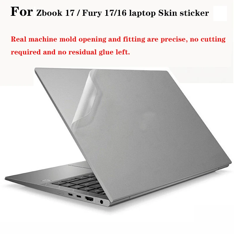 Para HP Zbook 17 G6 G5 G4 g3portátil pegatina de piel Zbook Fury 17 G8 g7 accesorios de película de carcasa de ordenador Zbook Fury 16 G11 g10
