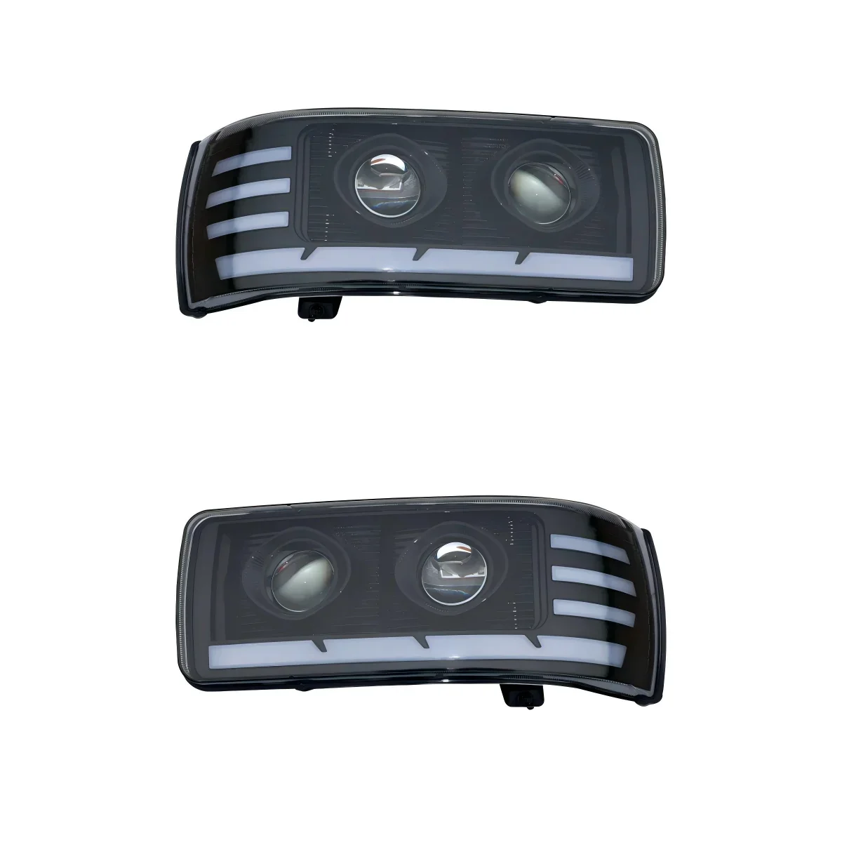 1PCS 24V lorry LED Headlight With Lens Fit for DAF XF95 XF105 XF106 CF85 Truck