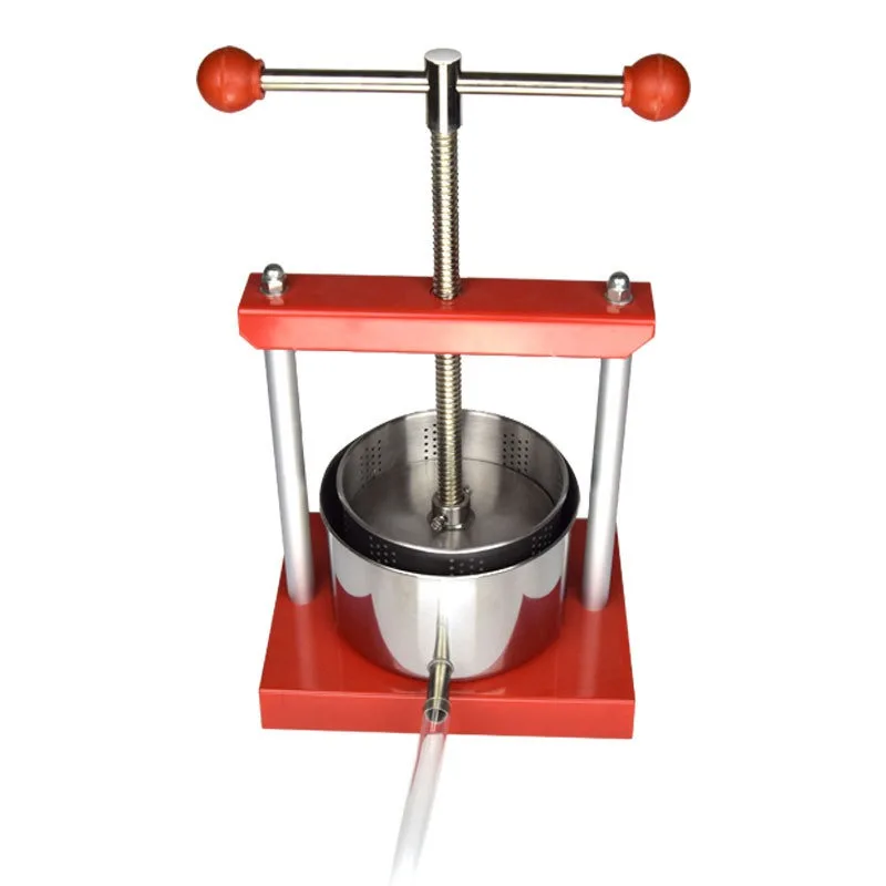 

Stainless Steel Press Residue Cheese Vegetable Stuffing Extruder Grape Lees Press