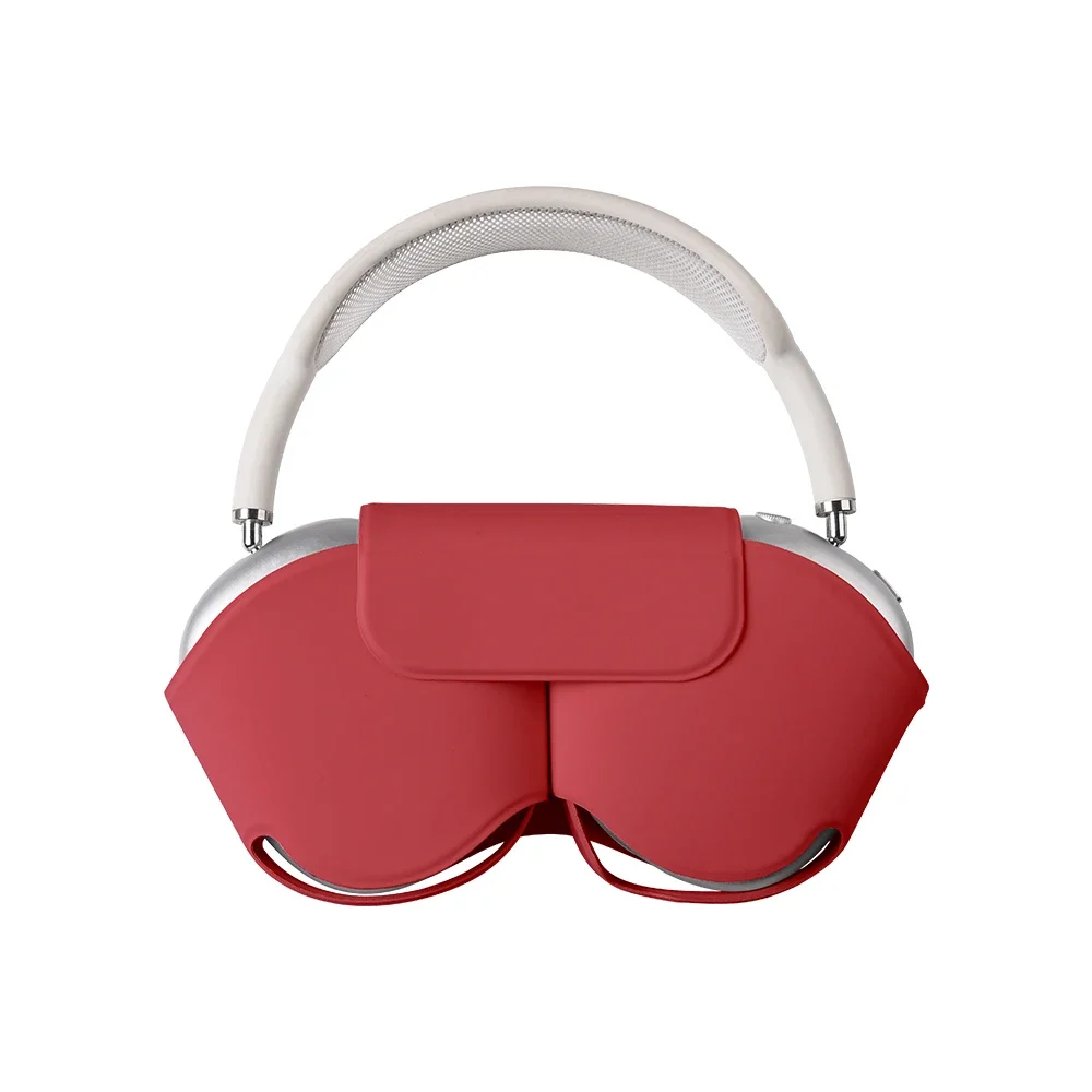 Ledertasche Für AirPods Max Drahtlose Kopfhörer Kopfhörer Fällen Schutzhülle Für Apple AirPodsMax Weiche Taschen Coque Zubehör