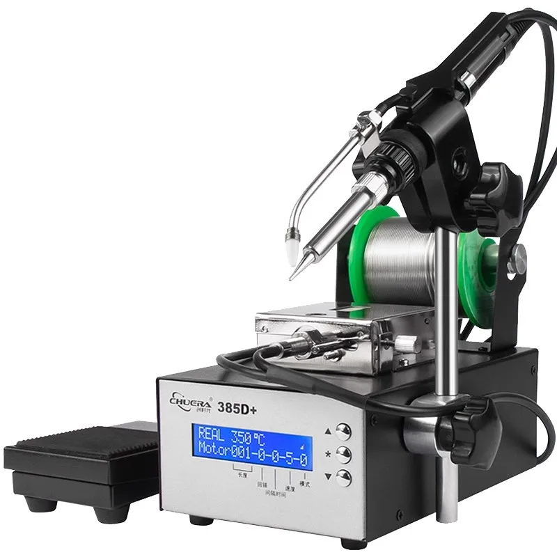 

375+semi-automatic soldering mhine, high-power foot operated soldering iron, automatic tin feeding constant temperature solder