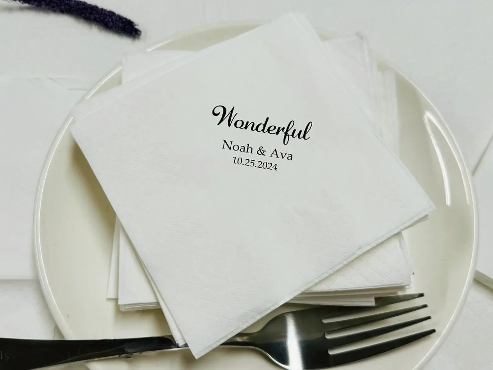 Personalized Wedding Napkins, Custom Cocktail Napkins, Custom Printed Wedding Napkins, Custom Rehearsal DinnerPartyBeverageCockt