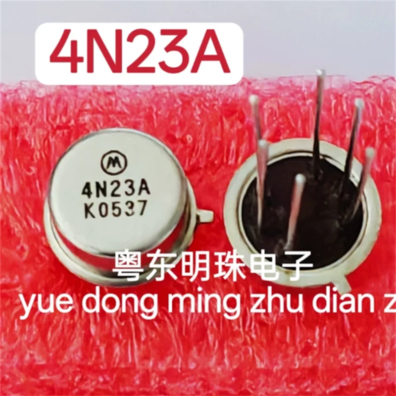 4N23A Imported New CAN6 Gold Seal Round Cap Six-Pin Tube Gold Seal Triode
