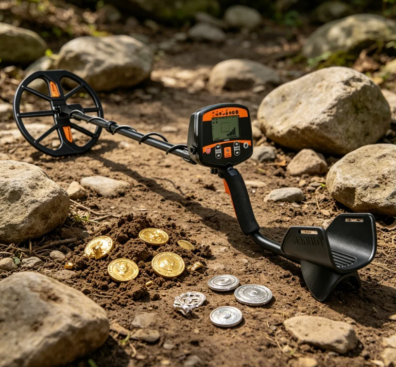TX-960 Professional Metal Detector High Sensitivity Deep Seeking System for Underground Gold Hunting