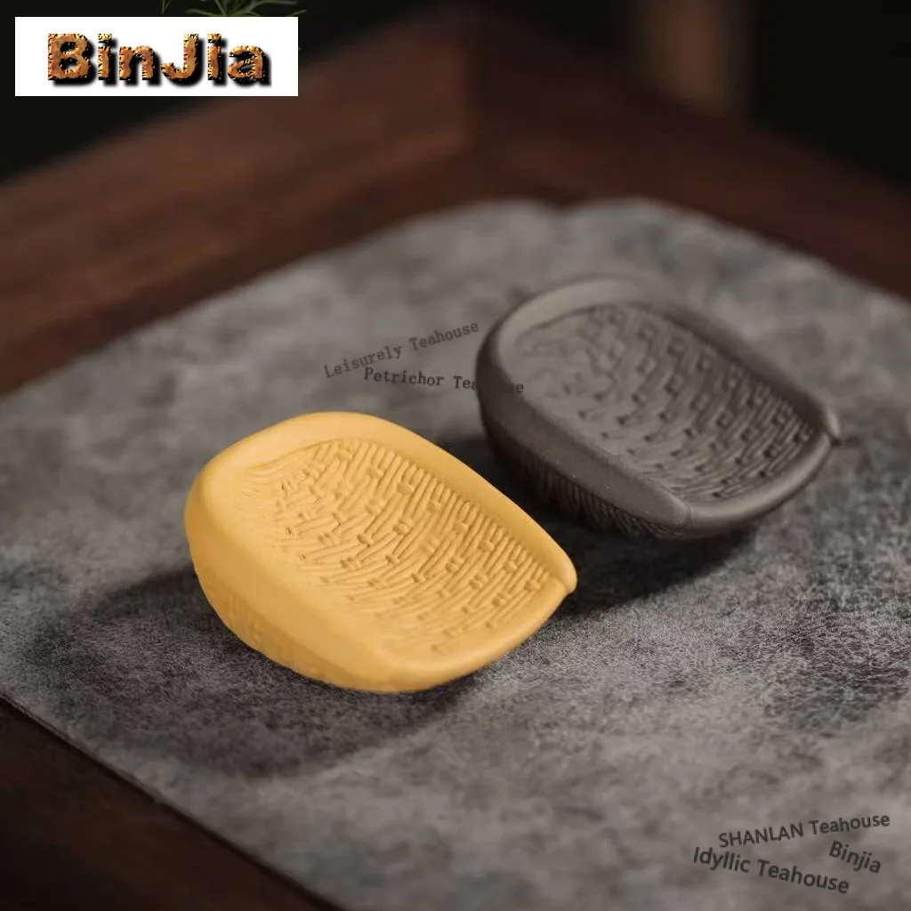 

Yixing Zisha совок для чая, домашнее животное, традиционный аквариум, ландшафтный дизайн, чайная фигурка, игровые игрушки, статуя чая, украшения, принадлежности для работы