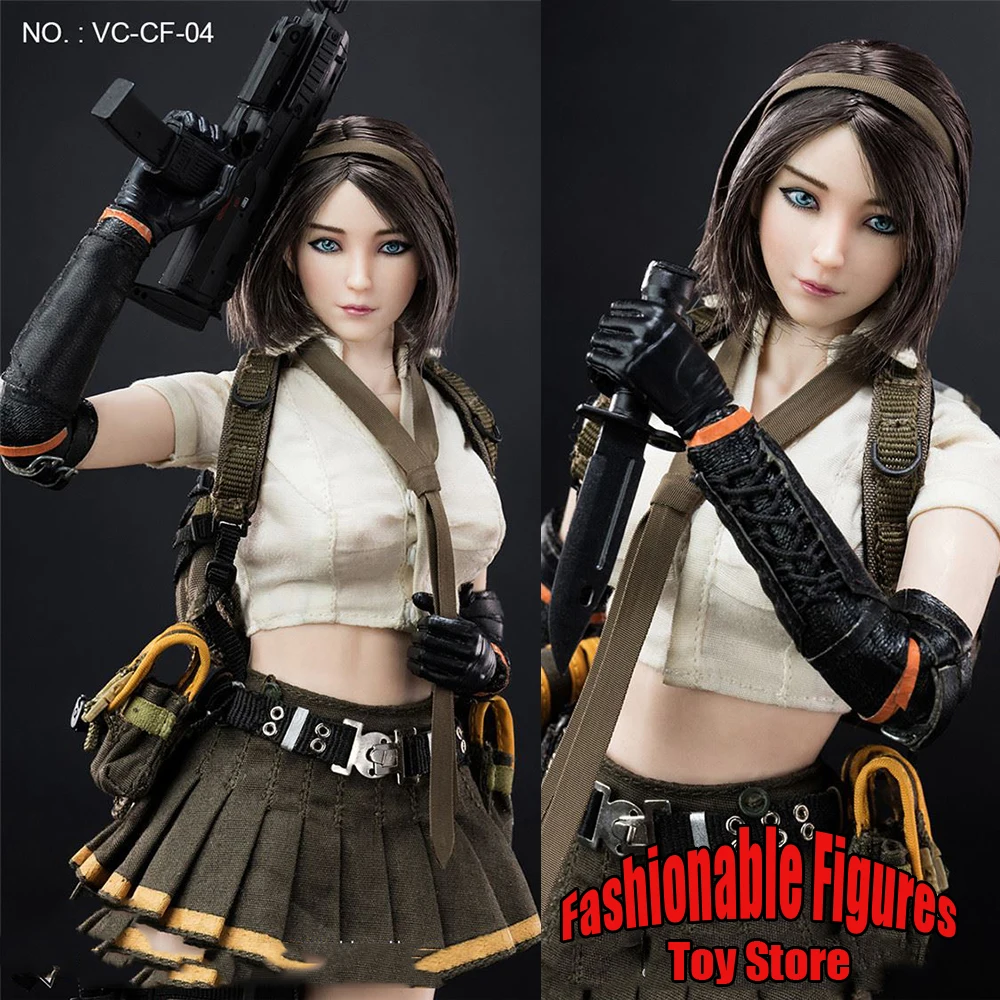 

VERYCOOL VC-CF-04 1/6 Women Soldier Crossfire Double Agent Zero Fighting Girl Full Set 12Inch Action Figure Model Toys