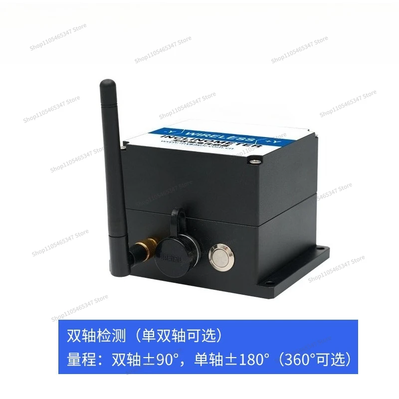 For Dual Axis Inclinometer, IoT Remote Wireless Angle Sensor, Building Tilt Monitoring