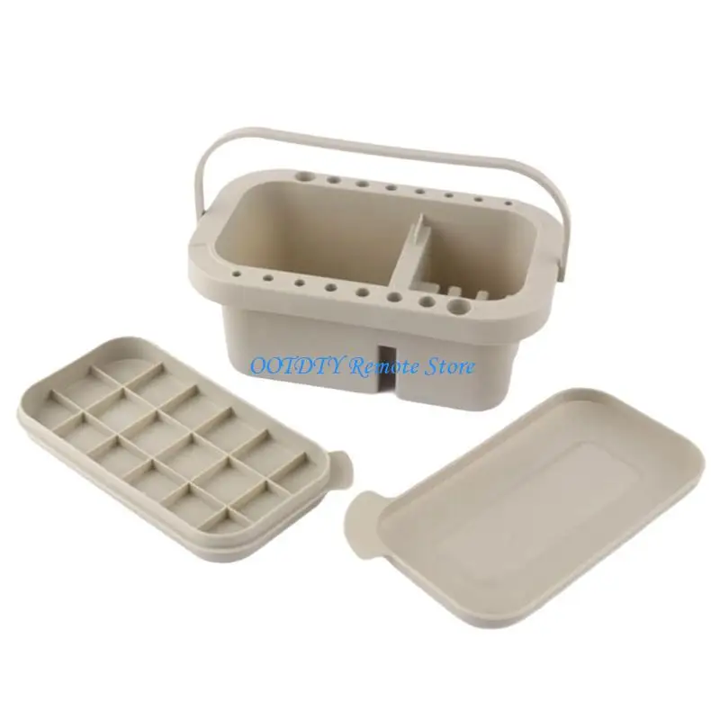 3 in 1 Pennello per Artista Lavatrice Detergente Pennelli Pennello per Pittura Artistica Vasca per Pennelli per Bacino