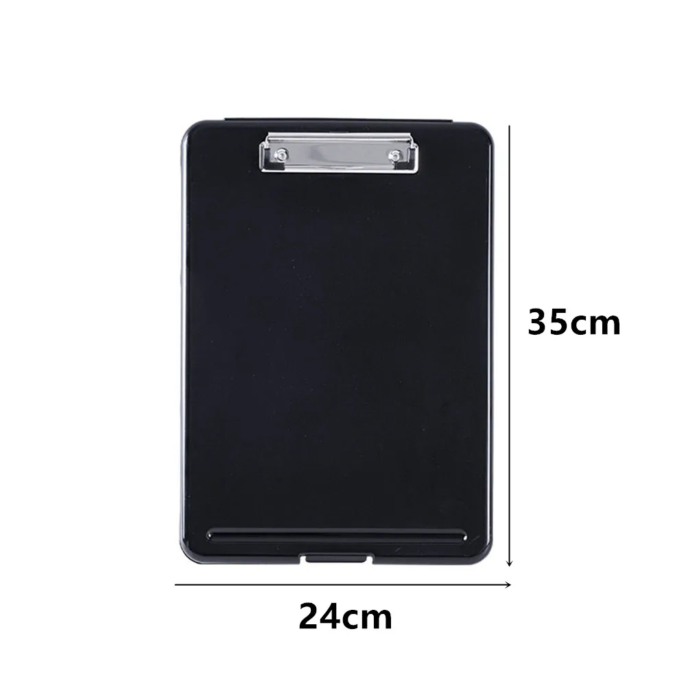 Boîte à fichiers pour presse-papiers A4, dossiers de fichiers PP, porte-stylo, bloc-notes, fournitures scolaires et de bureau