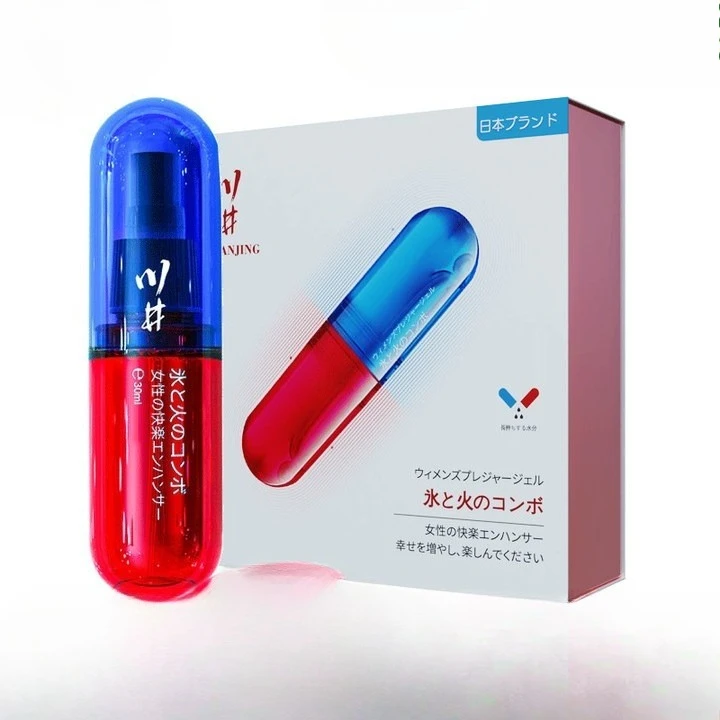 Kawai Ice and Fire Women's Gel Pleasure Enhancement Liquid Japanese Version Orgasm Liquid Sex Lubrication Adult Sex Products