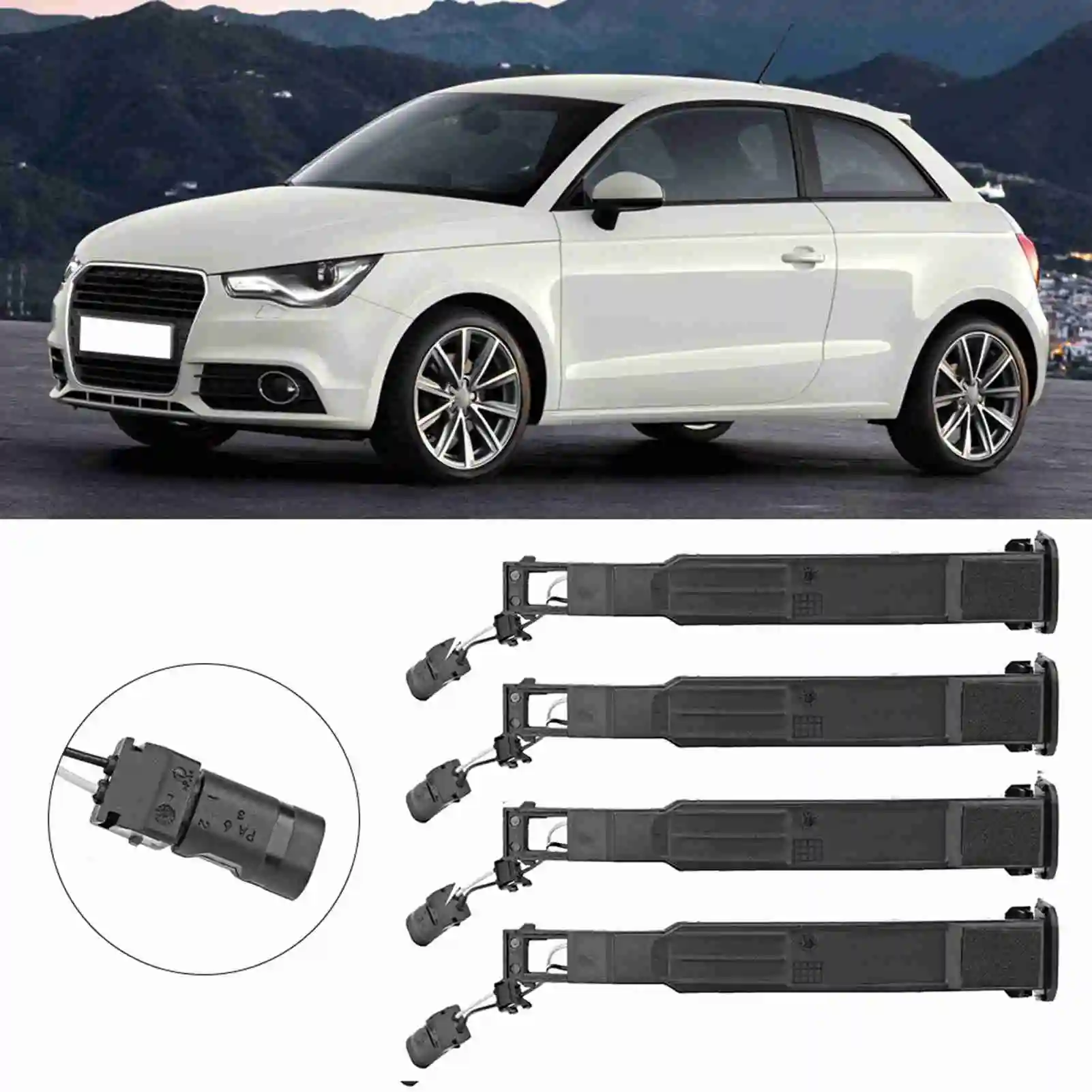 4Pcs Exterior Door Handle Sensor Pin Switch Fit for Audi A1 A4 Avant A6 Q3 Q7 RS4 QSQ3 4G8927753 4G8927753B Car Accessories