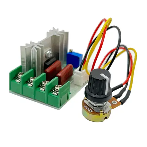 220V 2000W SCR Voltage Regulator with Dimmer GlintDeer