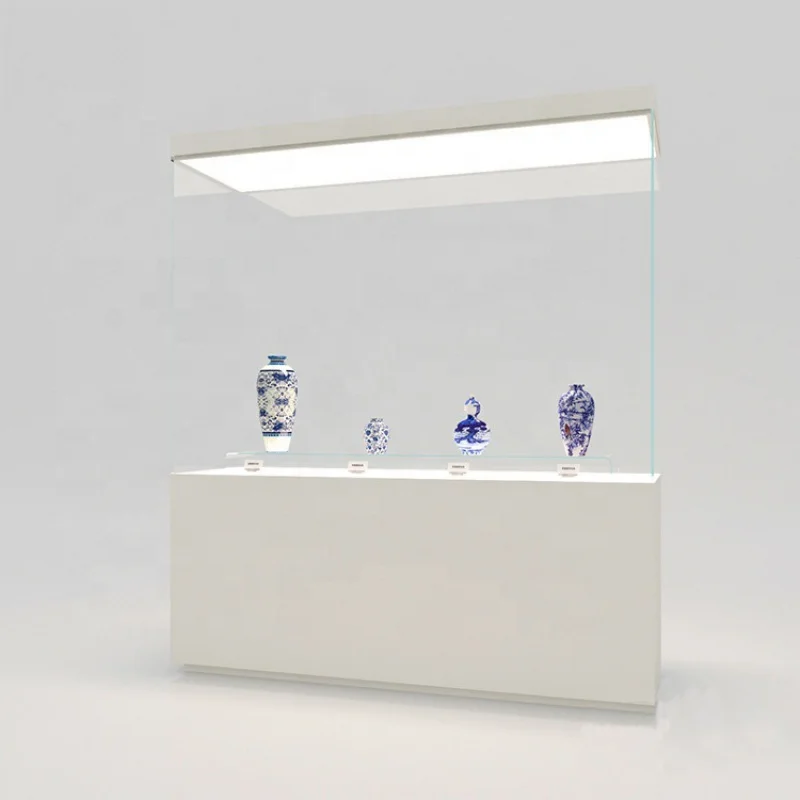 

Custom. High Quality Glass Showcase For Museum Display Showcase Stand Models FixturesShop Decoration