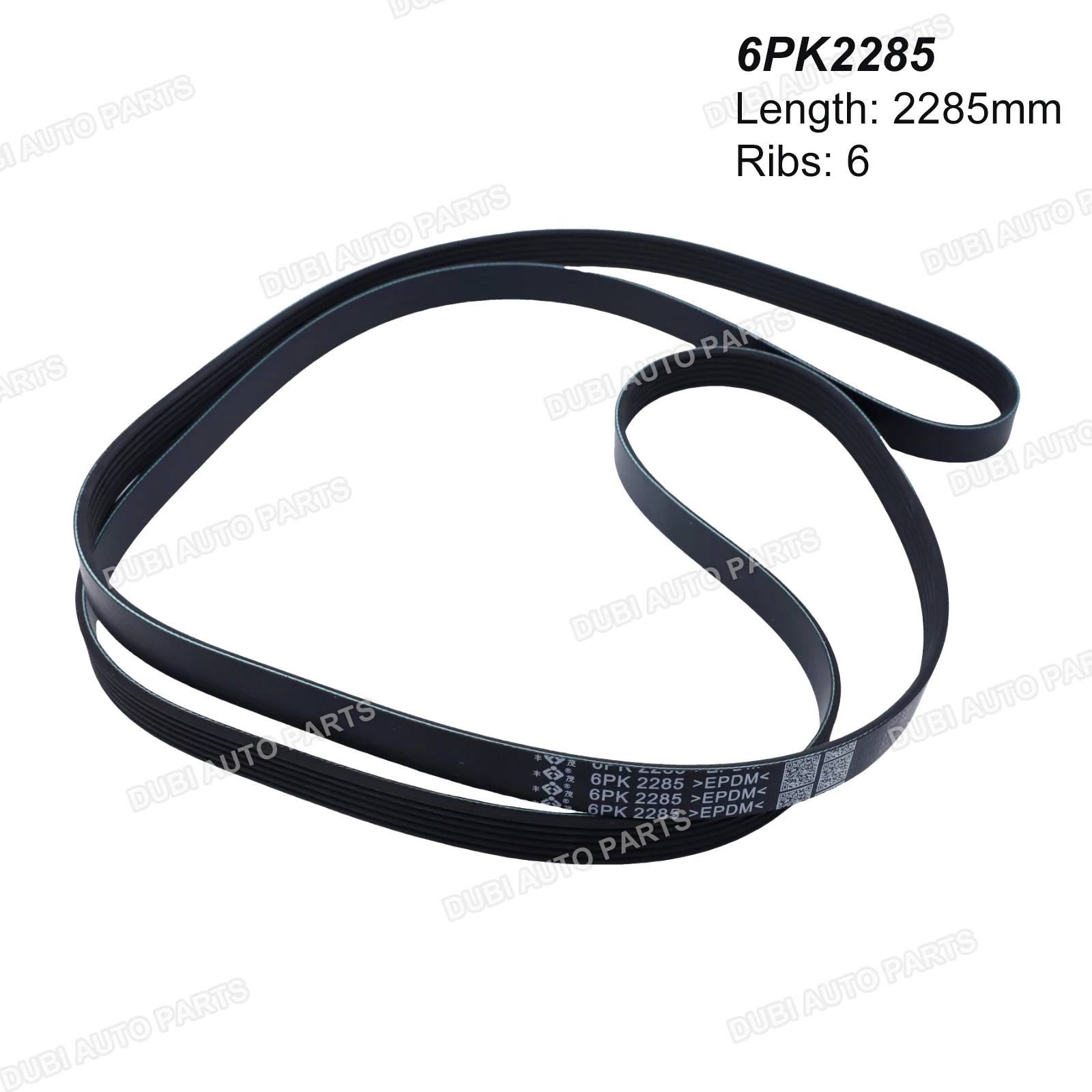 

6PK2285 V-Ribbed Belt For SAIC MAXUS D90 G10 Plus 2.0T 2017- G20 RG10 RG20 PORSCHE 911 HONGQI HS7 MAZDA M6 BENZ SPRINTER