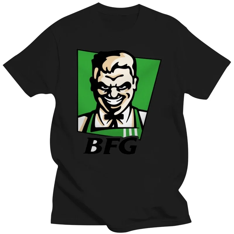 Bfg Retro Doomguy Chicken Fried Funny Logo Black T-Shirt S-6Xl image 2