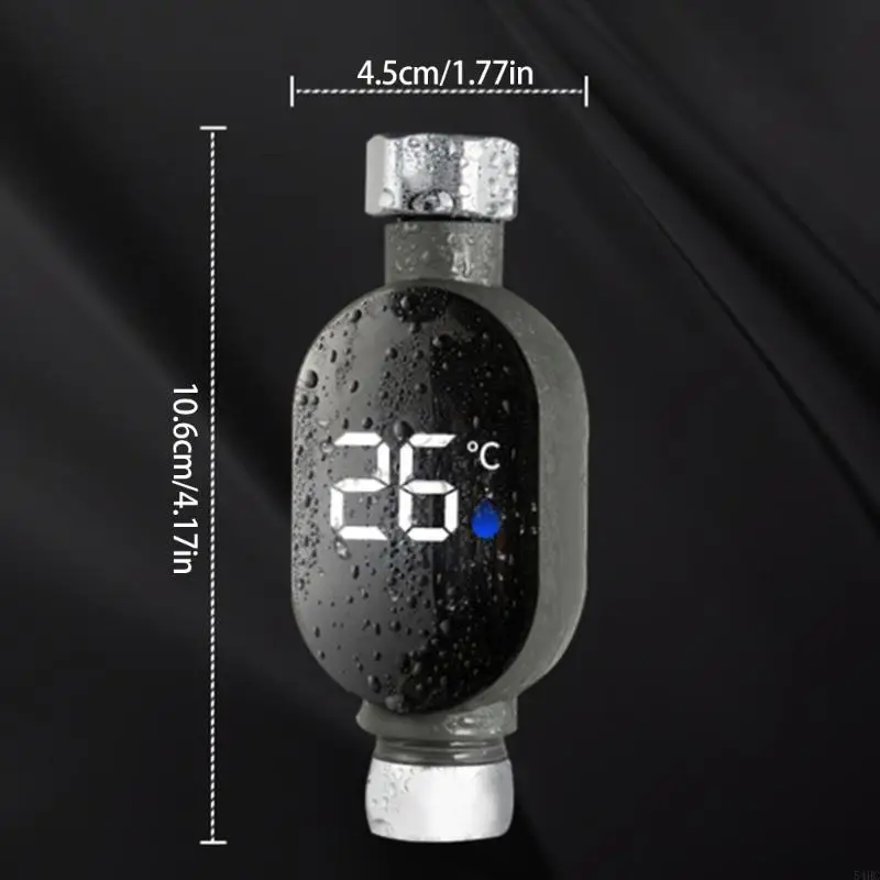 LED Digital Display Water Temperature Meter Thermostat Shower Temperature Meter
