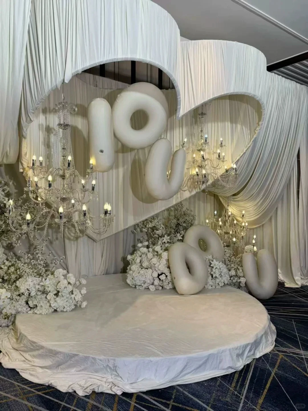 1 Stück Doppelt Ineinandergreifender Herzförmiger Metall-Hochzeitsbogen-Ständer, Herzförmiger Hintergrundrahmen für Hochzeit, Verlobung, Geburtstagsfeier, Babyparty – Detail 6