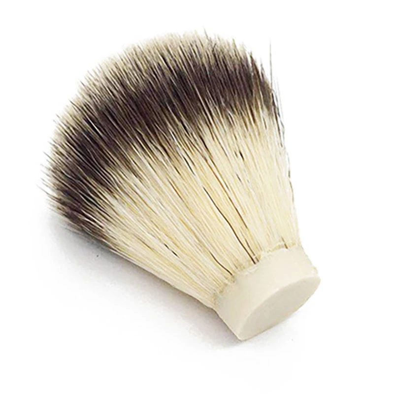 Blaireau de Rasage en Nylon pour Homme, Brosse à Nministériels d pour Salon, Épilation, Coupe de Poussière, Barbe Faciale, Appareil de Livres, 4 Pièces