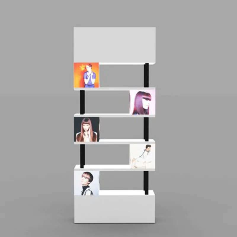 High-quality custom portable display rack, durable material promotional multi-layer line display rack