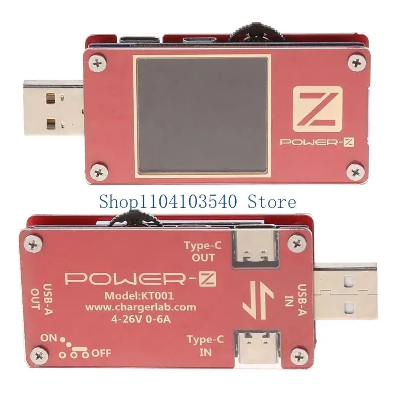 

02DC PD USB-тестер Цифровой вольтметр Амперметр Быстрое обнаружение заряда Триггерная емкость