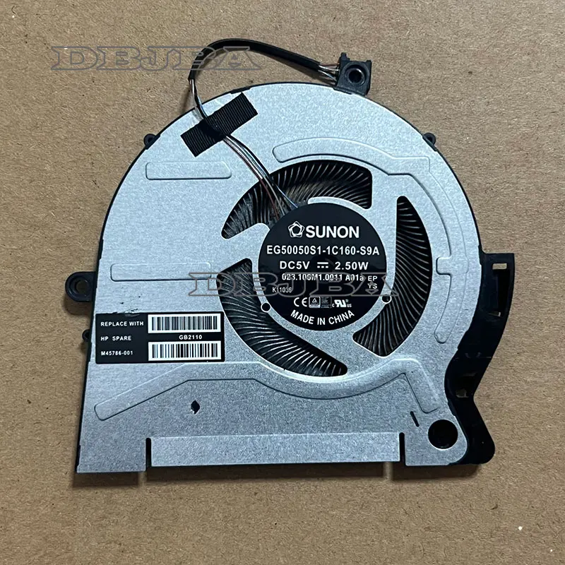 

Вентилятор охлаждения процессора ноутбука для HP 17-CH0008CA 17-CH0010CA 17-CH0011NR 17-CH1008CA 17T-CH000 M45786-001 EG50050S1-1C160-S9A 5 В 2,5 Вт