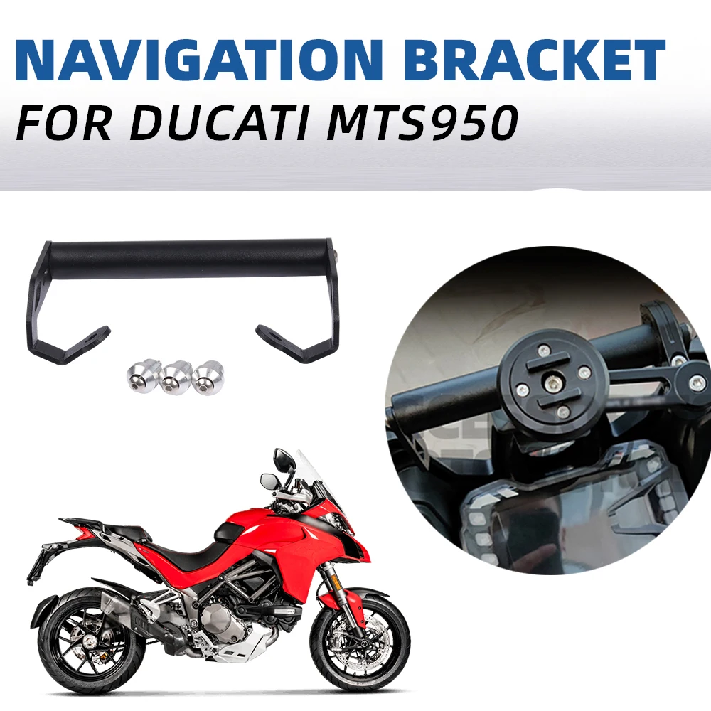 For DUCATI Multistrada 950 S 950S MTS950 MTS950S Motorcycle Accessories GPS Smart Phone Navigation Bracket Adapter Holder Stand