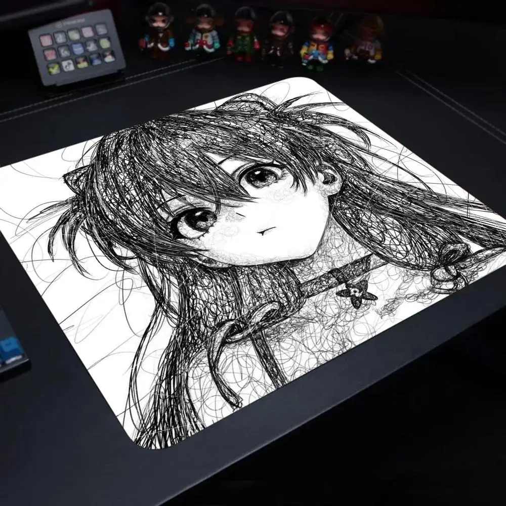 Popular Black white line art Mouse Pad XS Speed Mousepad Gamer Premium E-Sports Gaming Mouse Mat HYBXAXC Professional Desk Mat